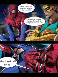 [BosoRomantics] Something in your pant - IronFrist X Spiderman [Eng]
