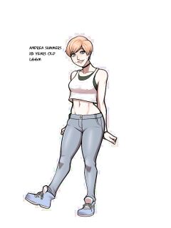 [various] Andrea Summers (OC by MrPotatoParty)