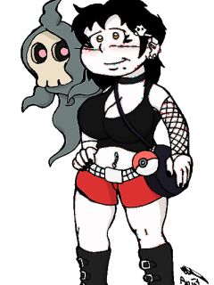 A femdom on her Pokemon journey.